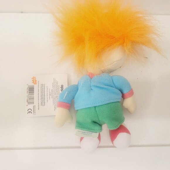 Vtg Rugrats Nickelodeon Chuckie Mini Bean Bag Plush Stuffed Toy - Picture 3 of 4